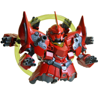 [动漫城]万代(BANDAI) 高达拼装模型 敢达机器人玩具 SD Q版 BB战士 392新吉翁吉恩自护号