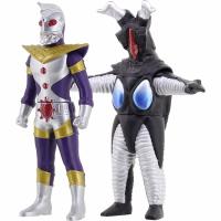 万代 超决战对装奥特曼 决战怪兽 奥特曼与怪兽 赛罗捷德迪迦奥特曼 18奥特王VS魔格芝顿