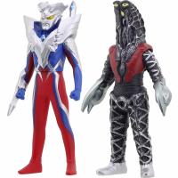 万代 超决战对装奥特曼 决战怪兽 奥特曼与怪兽 赛罗捷德迪迦奥特曼 15赛罗VS戈德拉星人