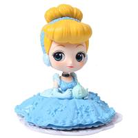 [动漫城]万代 眼镜厂 迪士尼Disney公主 人物景品玩偶娃娃手办 仙蒂瑞拉坐姿35634