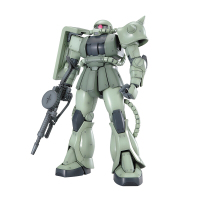 [动漫城]万代(BANDAI)MG RX-78-2 始/元祖敢达 扎古 z高达拼装模型玩 量产型绿扎古2.0陆战J型1