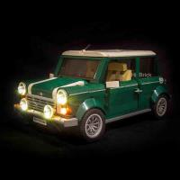 HiBrick灯饰 MINI Cooper经典车 适用乐高10242积木 LED灯 10242(基础版)仅售灯饰不含车辆