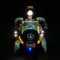 HiBrick灯饰 守望先锋破坏球 适用乐高75976积木 LED灯光灯具配灯 请注意:仅售灯饰不含积木