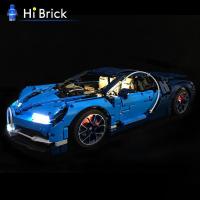 HiBrick灯饰 布加迪奇龙 适用乐高42083赛车积木 LED灯光灯具 42083升级版(仅售灯饰不含积木)