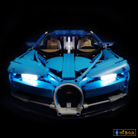 HiBrick灯饰 布加迪奇龙 适用乐高42083赛车积木 LED灯光灯具 42083经典版(仅售灯饰不含积木)