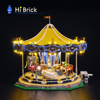HiBrick灯饰 旋转木马 适用乐高10257积木 创意百变 LED灯光灯具 10257灯饰[升级版]仅售灯饰