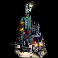 HiBrick灯饰 末日城堡 适用乐高70840 坍塌自由女神像LED灯光灯具 请注意:仅售灯饰,不含积木