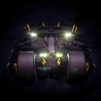 HiBrick灯饰 蝙蝠侠战车诺兰版 适用乐高76023 LED灯光灯具配灯 请注意:仅售灯饰,不含积木