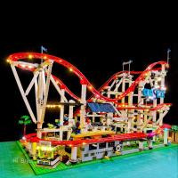 HiBrick灯饰 过山车 适用乐高10261创意百变街景积木 LED灯光灯具 10261[升级版]仅售灯饰
