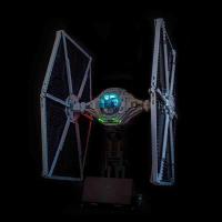 HiBrick灯饰 适用乐高75095星球大战钛战机积木 LED灯光灯具配灯 请注意:仅售灯饰,不含积木