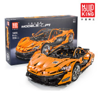 宇星13056科技系列林宝坚尼XYen遥控车模男孩拼插装积木玩具 13090迈凯轮P1遥控版