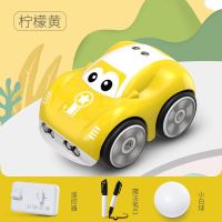 智能遥控汽车魔术感应手控跟笔车抖音网红男孩跟随小赛车儿童玩 智能跟笔车-黄色+魔术笔 标配(送遥控电池+螺丝刀+小白球)