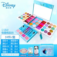 迪士尼玩具儿童化妆品芭比冰雪奇缘公主套装小孩生日女孩 冰雪系列-创意梳妆台[送4重壕礼]