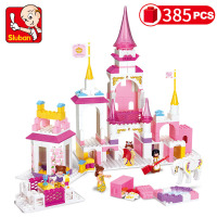 兼容乐高 邦宝积木 女孩子拼装积木玩具别墅房子公主城堡 公主梦幻城堡