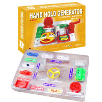 王老师电子积木科学小实验电路儿童物理实验拼装玩具套装男孩 热身款W-2289(送万用表+5号电池)