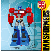 微型小颗粒兼容乐高变形擎天柱大蜂成人高难度拼装金刚玩具拼图 擎天柱[3544颗粒]