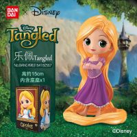 万代迪士尼公主盲盒手办公仔摆件qposket冰雪奇缘艾莎安娜爱丽儿 [长发公主]乐佩少女魅力 官方授权正品保证