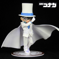 名侦探柯南手办工藤新一白衣魔术师怪盗基德人偶模型摆件生日