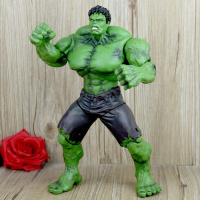 电影复仇者联盟2手办模型 大号无敌浩克绿巨人全关节可动人偶玩具 [二代黑裤绿巨人] [!!当天发货]多关节可动