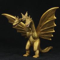 哥斯拉2怪兽基多拉三头恐龙 红莲哥斯拉可动公仔手办模型玩具 [小号站姿三头怪基多拉] [!!当天发货]