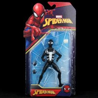 漫威 正版超凡蜘蛛侠人偶摆件 平行宇宙温格毒液手办模型玩具 [卡装毒液特工(送配手)] [!!当天发货]