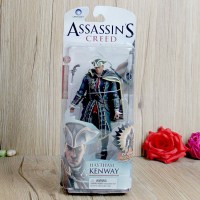 麦克法兰 刺客信条4黑旗 爱德华肯维 康纳 6寸可动人偶手办模型 [海尔森] [!!当天发货]