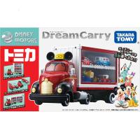 TOMY多美卡迪士尼米奇运输卡车货车展示收纳盒女孩玩具821465