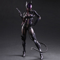 复仇者联盟PA改死侍美国队长蜘蛛侠黑豹毒液手办 [猫女(改系列)] [!!当天发货]多关节可动高约26CM彩盒装