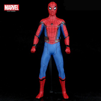 复仇者联盟美国队长蜘蛛钢铁侠雷神灭霸奇异博士死侍模型摆件手 [CT经典版蜘蛛侠手办(可换头)] [!!当天发货]