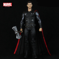 复仇者联盟美国队长蜘蛛钢铁侠雷神灭霸奇异博士死侍模型摆件手办 [CT雷神(配斧子)关节可动] [!!当天发货]