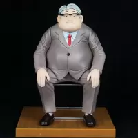 灌篮高手 湘北队赤木樱木花道流川枫宫城三井寿手办模型 机箱摆件 [安西教练]配送:椅子底板 [!!当天发货]