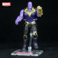 正版复仇者联盟4漫威 蚁人美国队长蜘蛛侠雷神人偶手办模型 漫威[灭霸(底座支架)] [(!!当天发货]