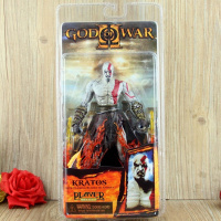 正版战神奎托斯火焰刀提头奎爷7寸关节可动人偶公仔手办模型摆件 [火焰版战神] [!!当天发货]