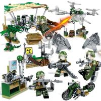 儿童拼装积木兼容乐高玩具军事模型黑金计划男孩6-12周岁 11601-04猎鹰突击队