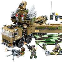 儿童拼装积木兼容乐高玩具军事模型黑金计划男孩6-12周岁 11716铠甲防御总部