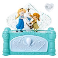 迪士尼魔法棒冰雪奇缘2艾莎公主音乐儿童仙女爱莎发光仙女棒玩具 冰雪奇缘雪宝音乐盒88516