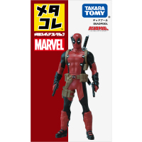 日本TOMY多美卡MARVEL漫威电影合金人偶玩具摆件迷你公仔手办死侍 死侍871576 高度约7.8cm