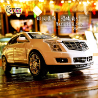 凯迪拉克车模越野车汽车模型仿真合金汽车玩具车男孩开金属成人