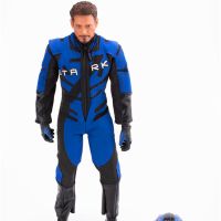 复仇者联盟钢铁侠赛车服托尼斯塔克1/6可动关节模型盒装手办摆件