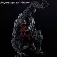 Empiretoys漫威毒液:致命守护者埃迪·布洛克1/4巨大模型手办摆件 毒液(关节不可动) 产品高度约:40CM