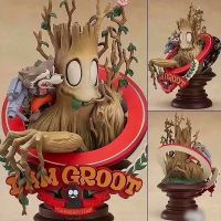 漫威银河护卫队漫画版树人格鲁特浣熊SuperlogVer模型手办