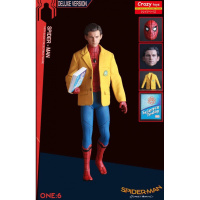 正版crazy toys蜘蛛侠返校季托尼史塔克12寸钢铁侠MK47模型手办 蜘蛛侠(不可以关节) 关注收藏推荐品