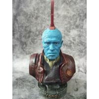 漫威银河护卫队星际猎人勇度乌冬塔1/4半身胸像像模型手办摆件 勇度1/4半身雕像 高度约:18cm