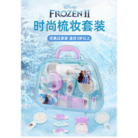冰雪奇缘艾莎公主玩具女孩爱沙爱莎行李箱旅行梳妆套装儿童化妆台 时尚梳妆套装