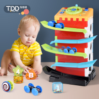 优乐恩多功能儿童轨道游戏屋早教方向盘1-4岁开车玩男女孩滑翔车3