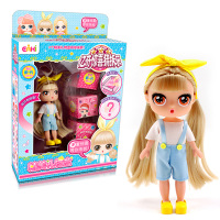 亿奇惊喜猜拆乐精美盒时尚女孩生日洋娃娃公主儿童玩具 3号娃娃 精美礼物盒