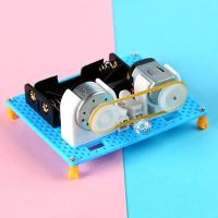 儿童科学实验玩具 科技小制作DIY手工马达物理小学生电动发电 盒装+小螺丝刀工具