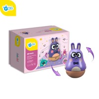 GWIZ木质八音盒DIY手工音乐盒360度旋转卡通形象男女生生日 360°摇摆音乐盒GKE