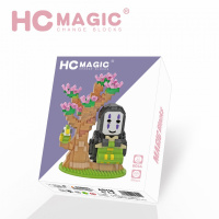 HC6041-6046钻石颗粒积木儿童创意休闲 系列玩具兼容乐高 HC-6044织毛衣