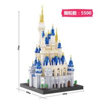 瓦西里大教堂 泰姬陵城堡 微颗粒成人积木高难度建筑系列拼装玩具 BLD迪士尼城堡